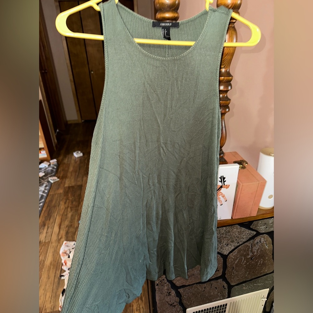 Olive Green Dress